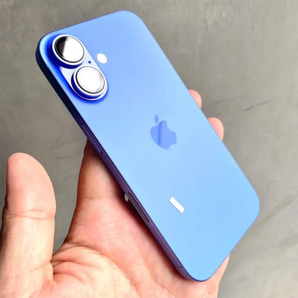 iBox iPhone 16 128GB BLUE fullset resmi