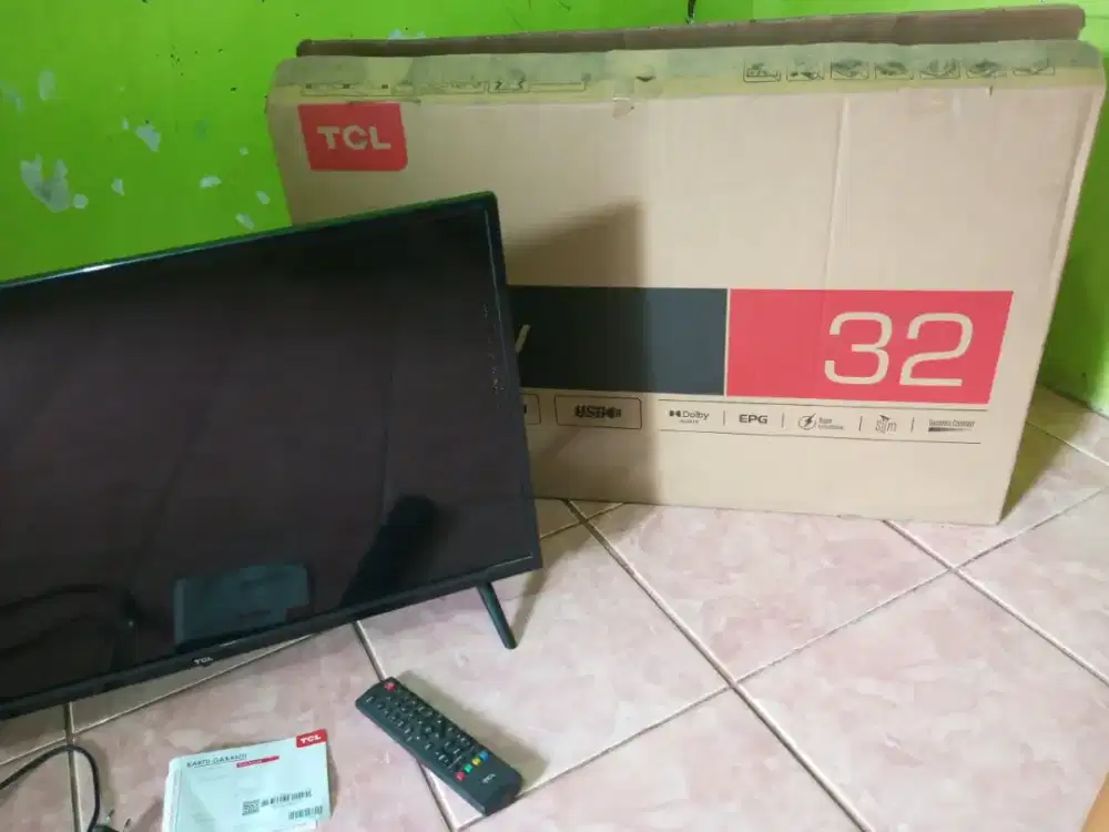 JUAL TV ANALOG MERK TCL 32inc