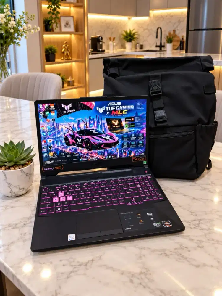 GAMING DESAIN ASUS TUF A15-PRIME FA506QM R936B6T NVIDIA RTX 3060 6GB