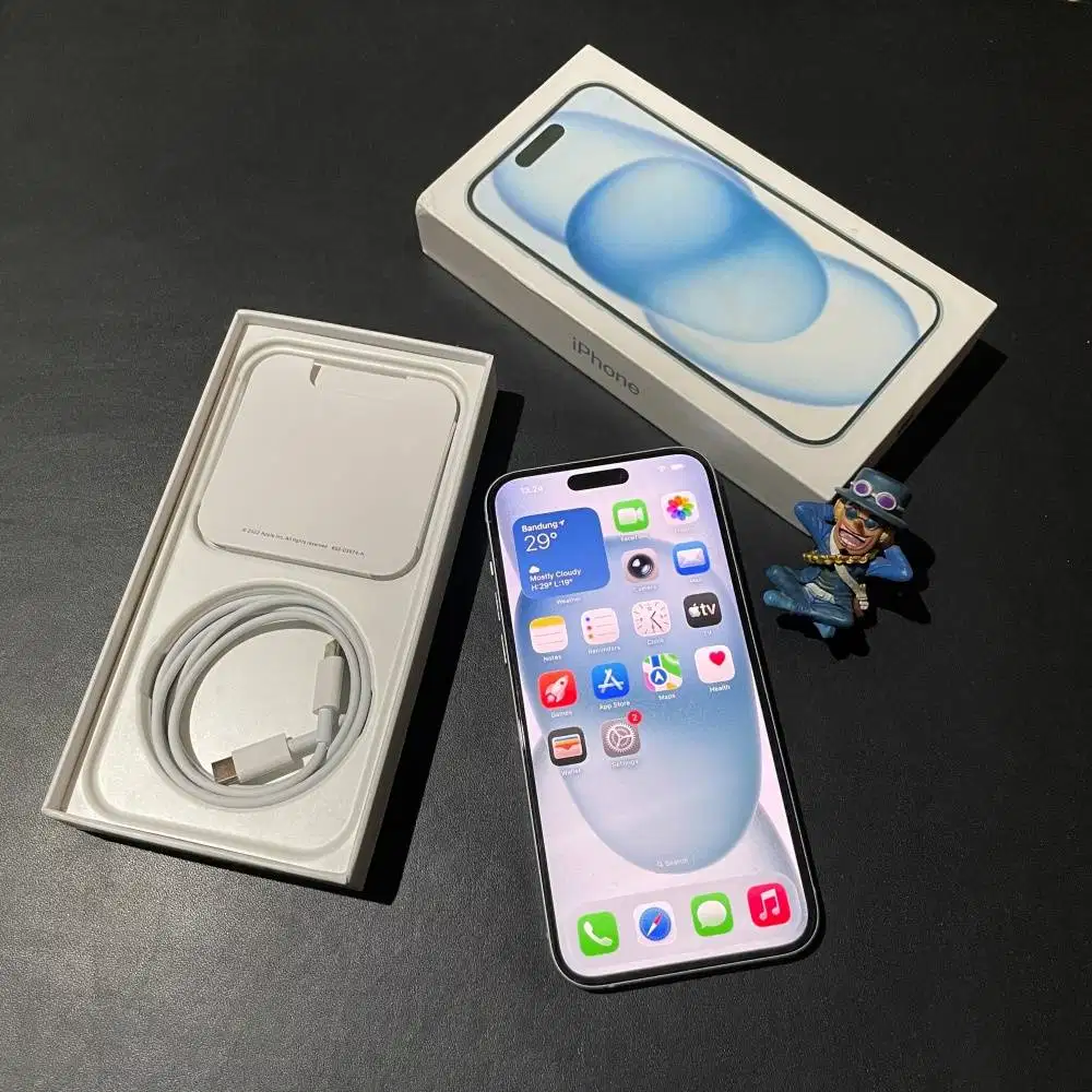 iPhone 15 Plus 128gb iBox Blue Fullset