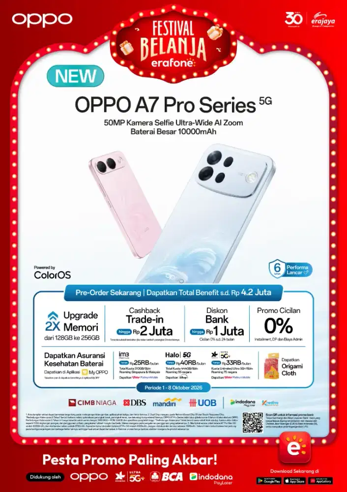 Pre Order Oppo A7Pro⁵G & A7Pro Max
