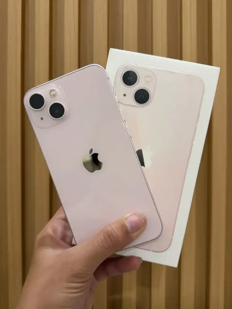 iPhone 13 128GB Pink | Fullset | BH 83% | Ex Garansi Resmi iBox PA/A