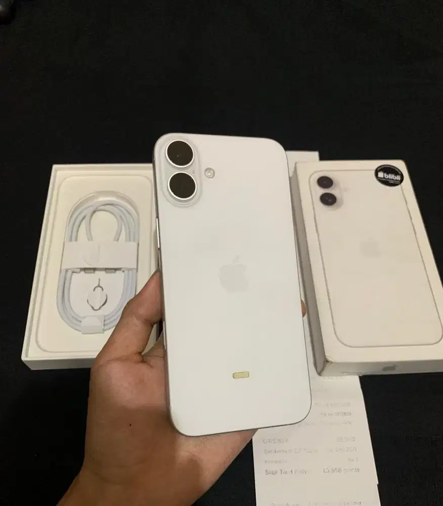 IPHONE 16 PLUS 256GB RESMI IBOX FULLET SMPE NOTA