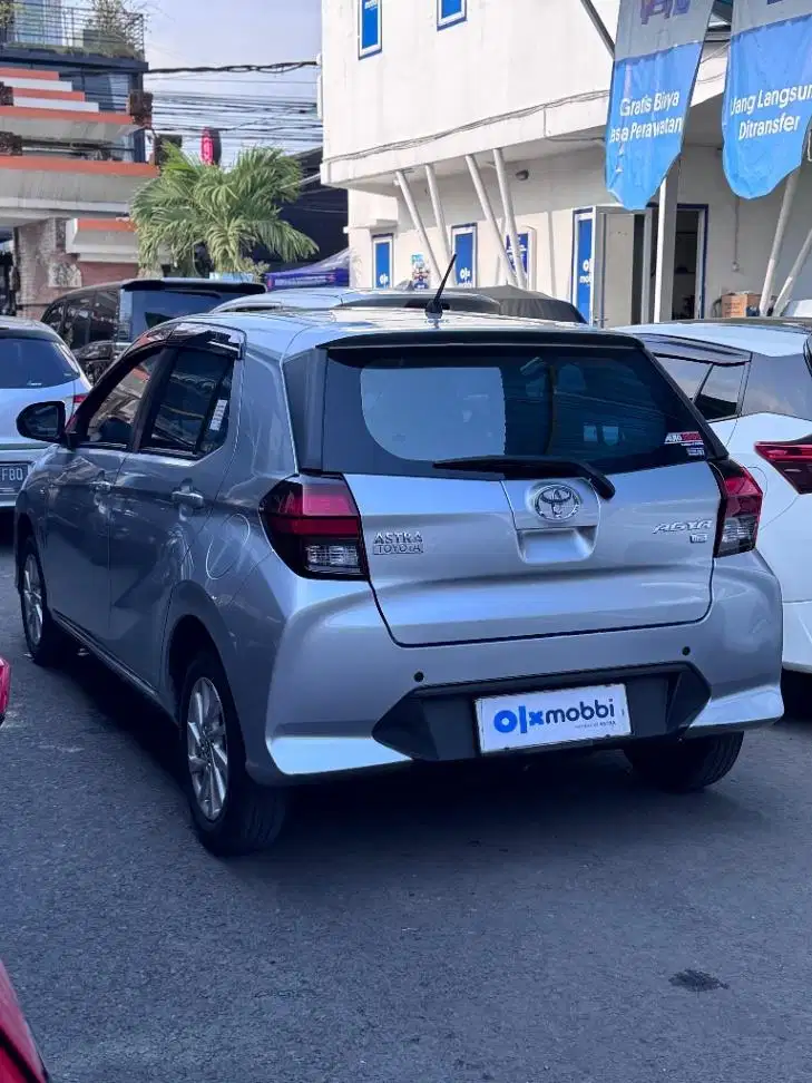 Toyota Agya 1.2 New G Bensin AT 2023 Silver (ACL)