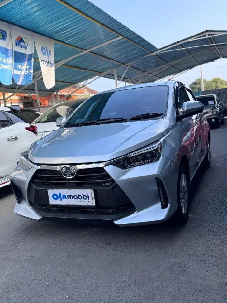 Toyota Agya 1.2 New G Bensin AT 2023 Silver (ACL)