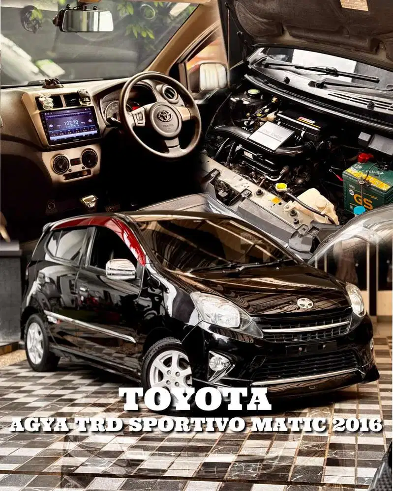 Toyota Agya S TRD Sportivo AT Matic 2016 Kondisi Siap Pakai