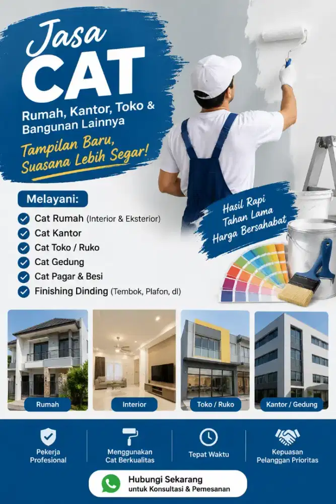 Jasa Cat Rumah, Kantor & Gedung lainya