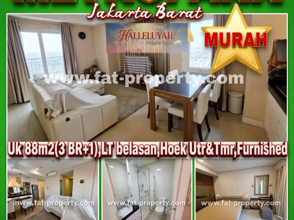 Dijual Apartemen Metro Park,Kedoya Selatan,Jakarta Barat.