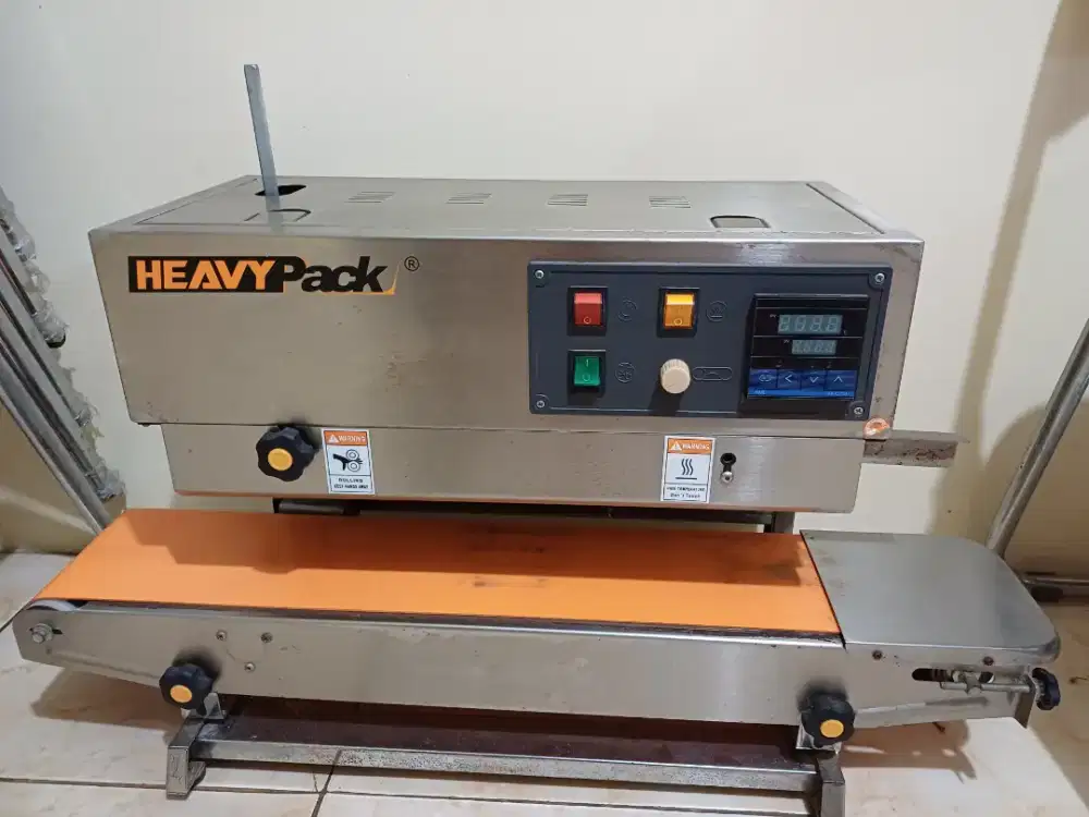 Heavypack FR-800 Continuous Band Sealer Mesin Press Segel Plastik