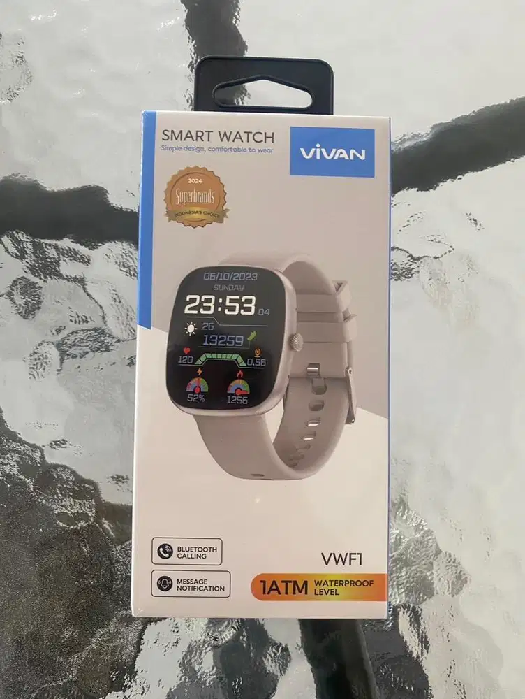 smartwatch vivan vwf1 silver