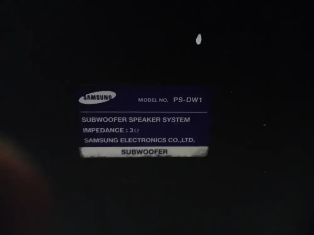 Sub Wofer Samsung pasif