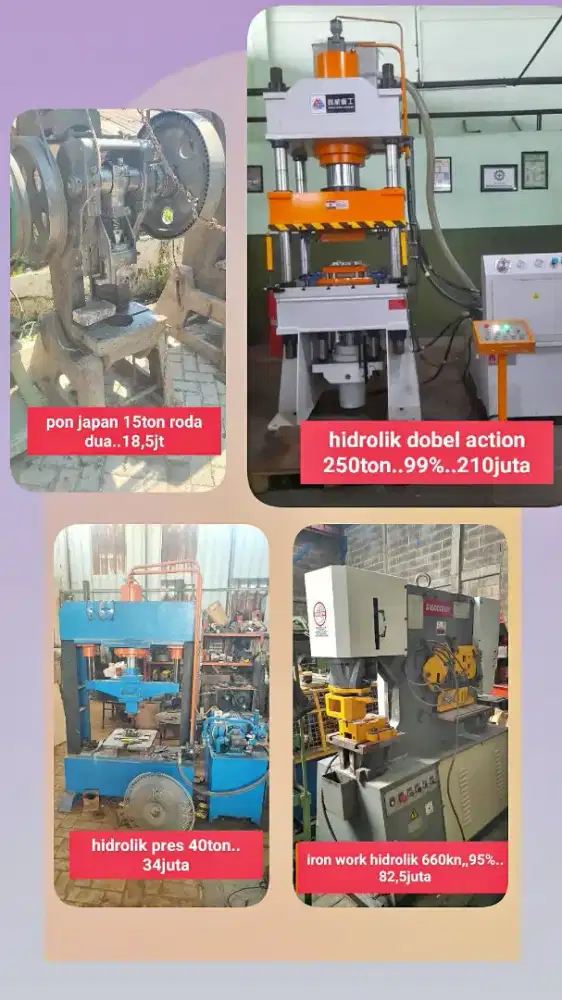 Mesin press hidrolik
