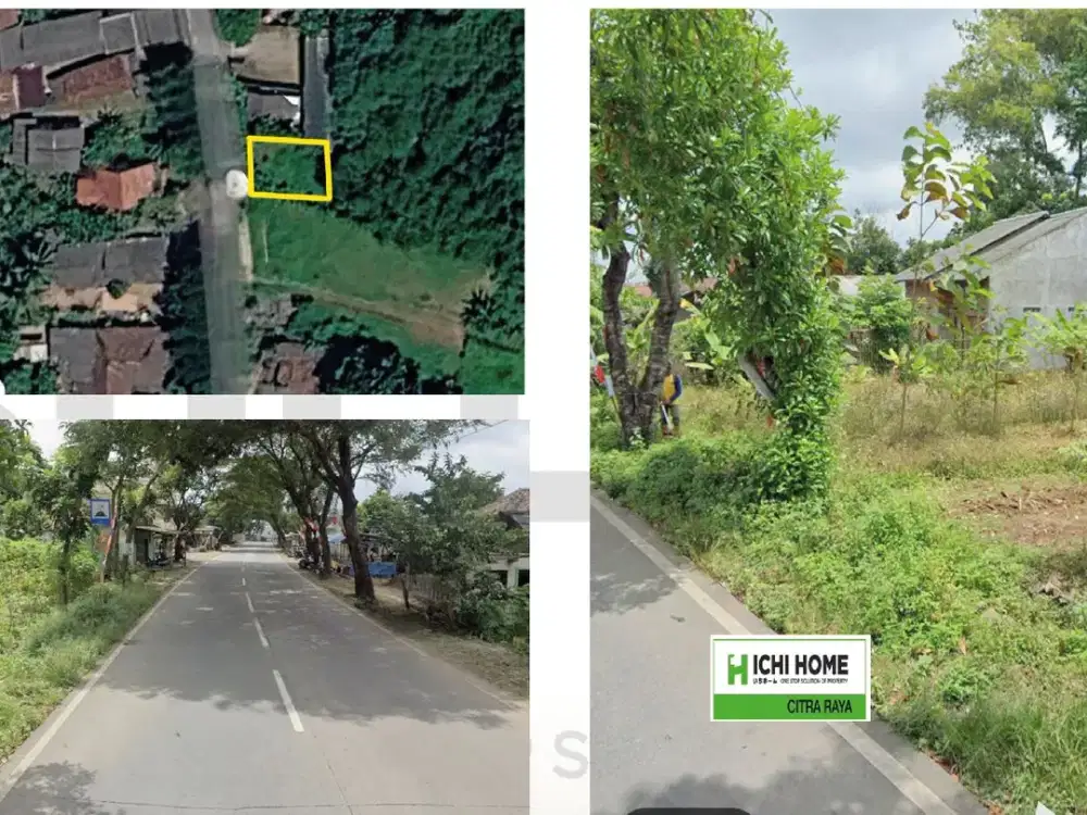 Disewakan Tanah Siap Pakai Lokasi Strategis Harga Terjangkau di Kutruk Tigaraksa Tangerang