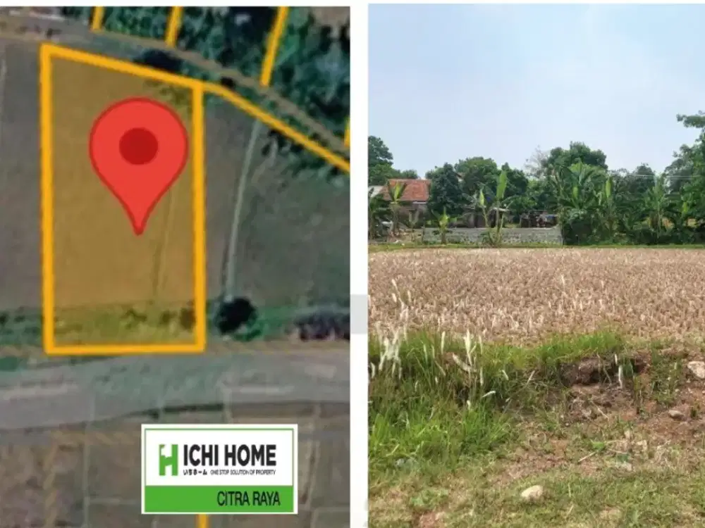 Dijual Tanah Siap Pakai Sudah SHM Harga Termurah di Kutruk Tigaraksa Tangerang