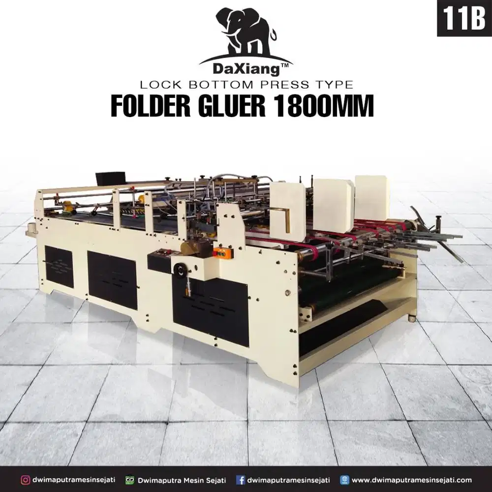 Lock Bottom Press Type Folder Gluer