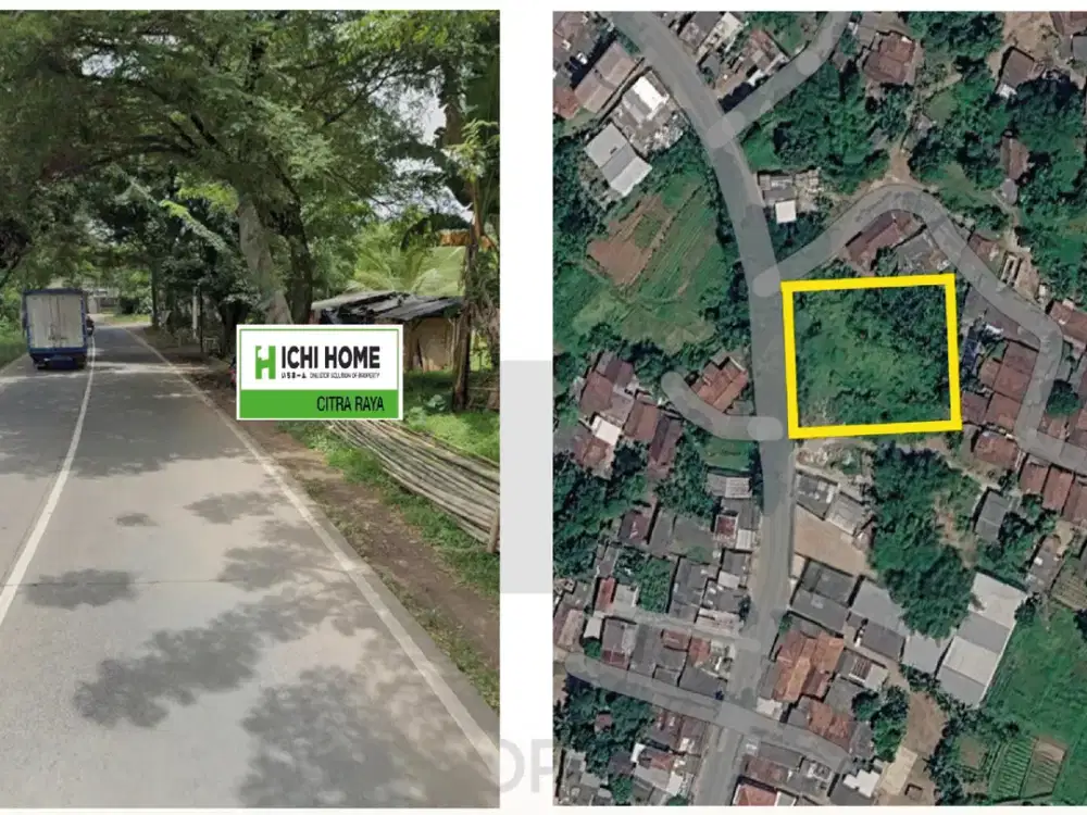 Dijual Tanah Siap Pakai Harga Murah Sudah SHM di Kutruk Tigaraksa Tangerang