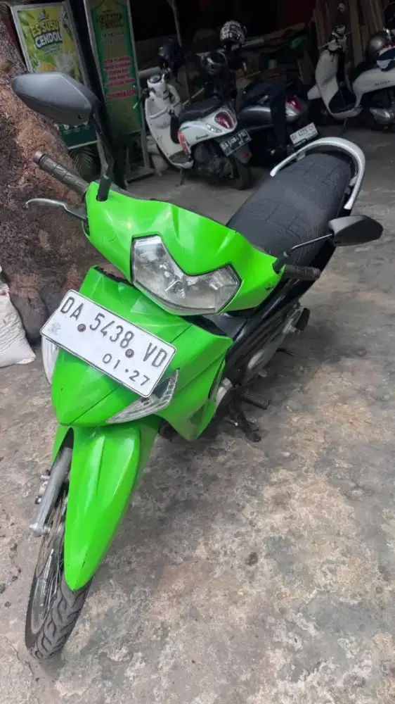Di jual motor kawasaki kaze zone 2008