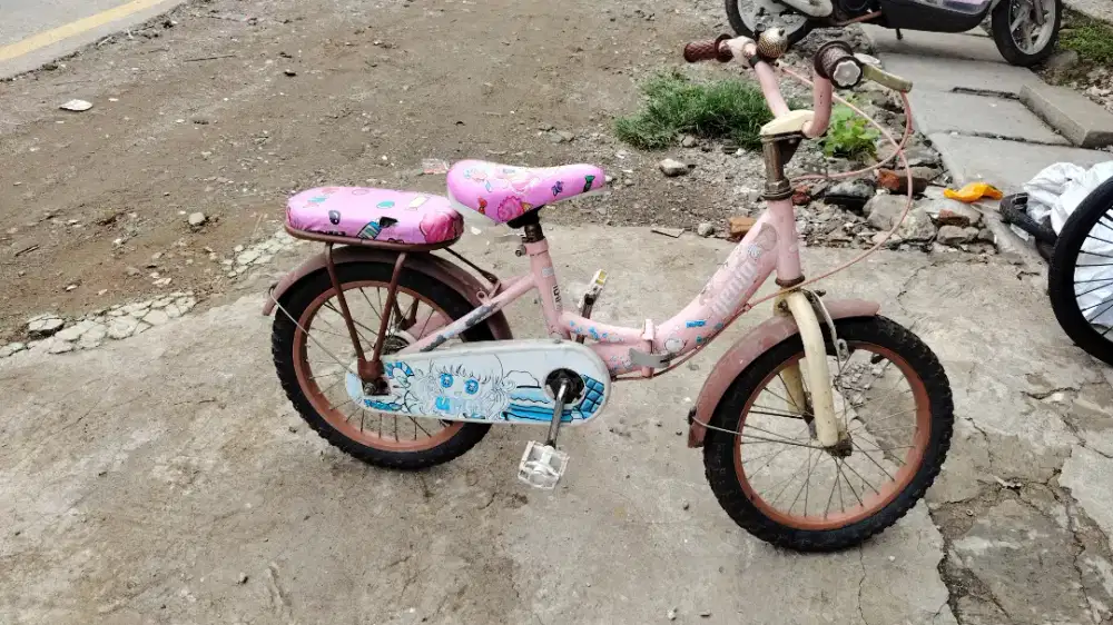 dijual sepeda lipat 16 in genio