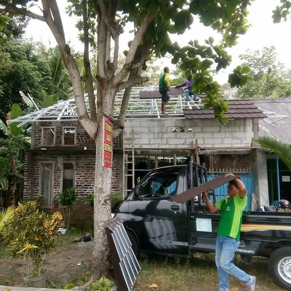 Spesialis Baja Ringan TASO Untuk Renovasi Atap Lapuk Pasti AWET