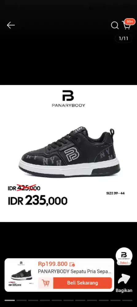 Sepatu sangat bagus