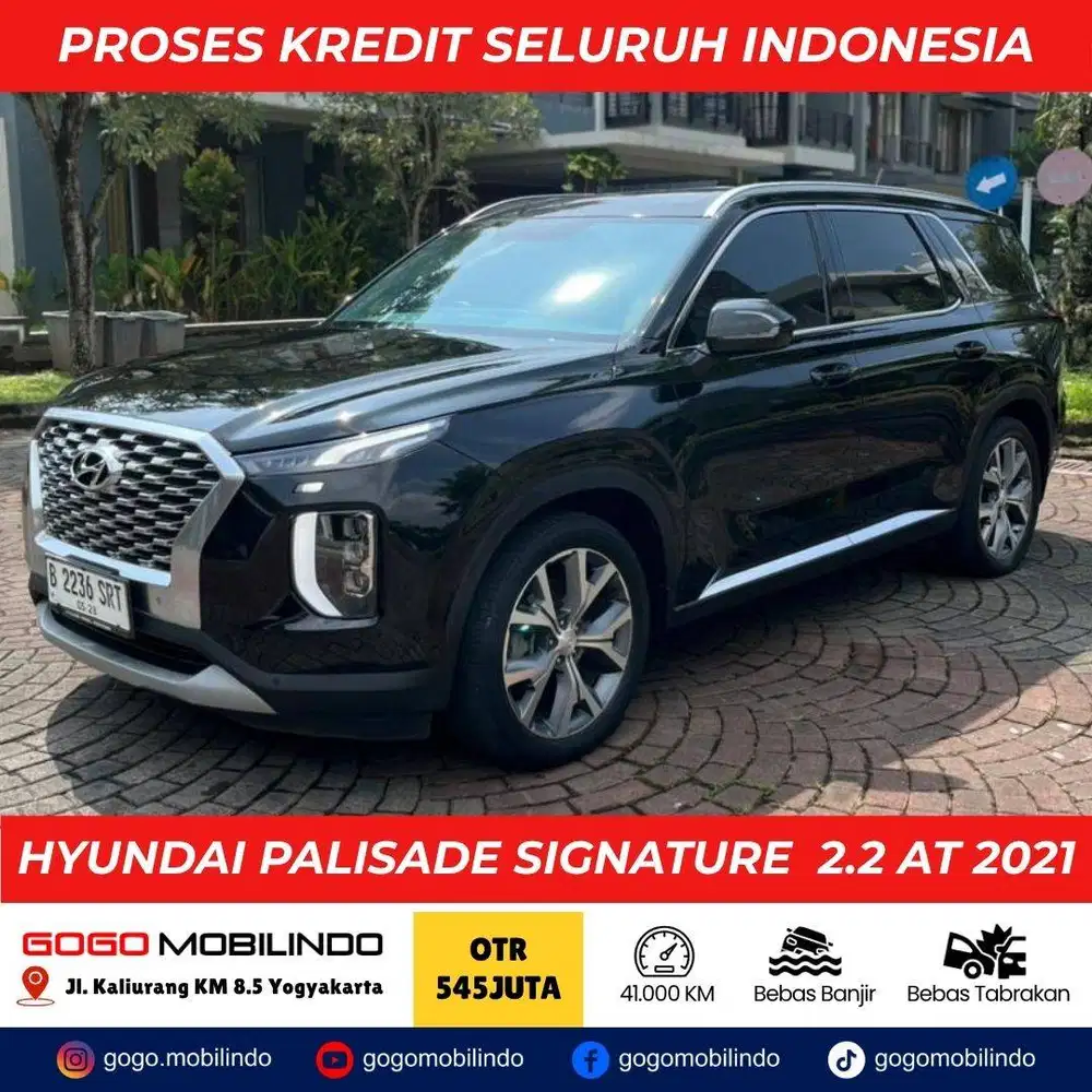 HYUNDAI PALISADE SIGNATURE  2.2 AT 2021 PEMAKAIAN 2022 DP MINIM