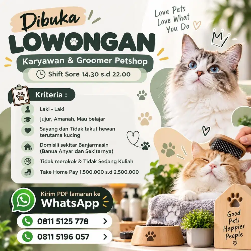 Dibuka Lowongan Pekerjaan di Banua Anyar