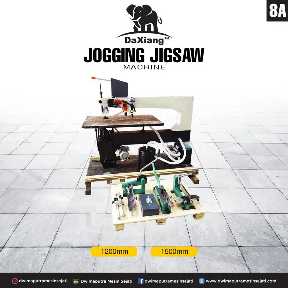 Jogging Jigsaw / Mesin Pembuat Papan Pisau Pond