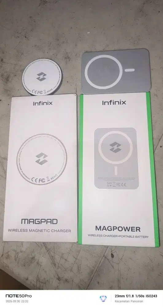 MagPad dan Powerbank Wireless
