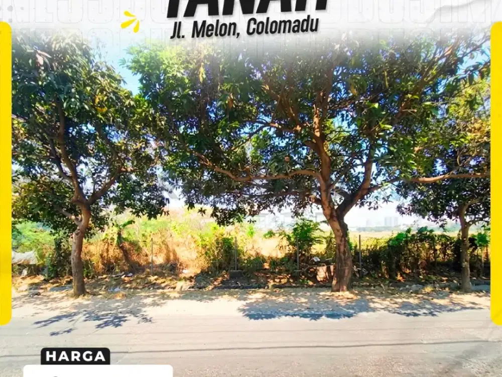 Dijual Tanah Strategis di Colomadu, Karanganyar