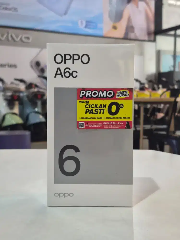 Oppo A6c ram 4+4/64,bisa tanpa dp