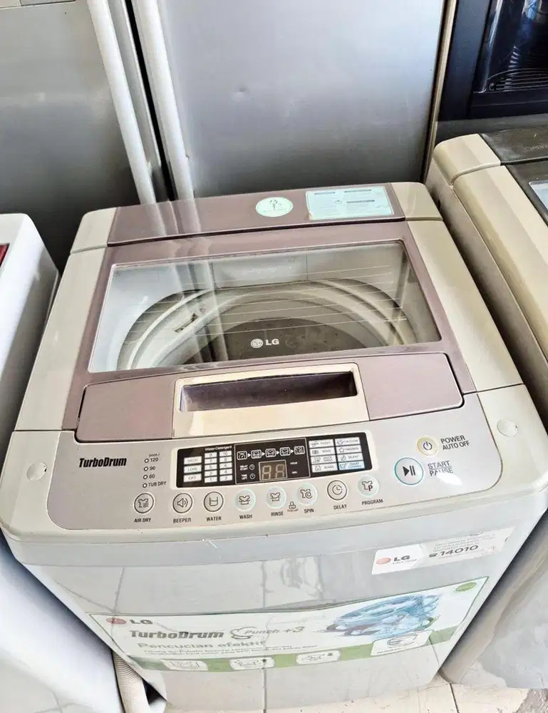 Jual mesin cuci LG top loading 8kg murah