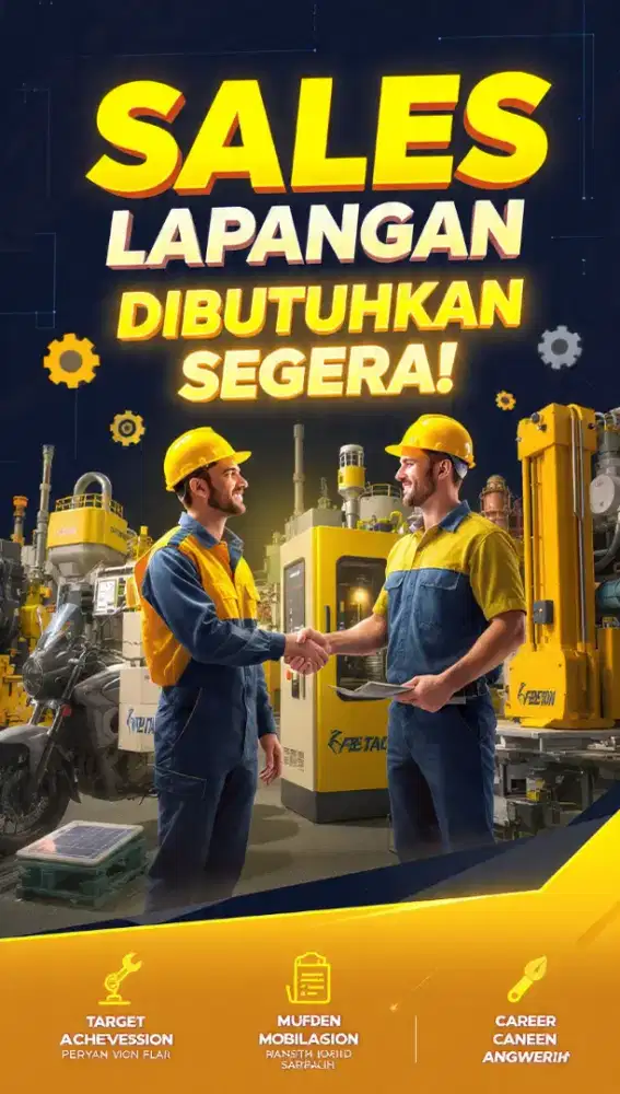 SALES LAPANGAN ALAT TEKNIK