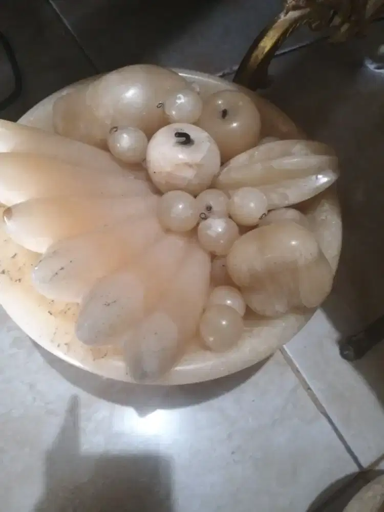 hiasan buah marmer