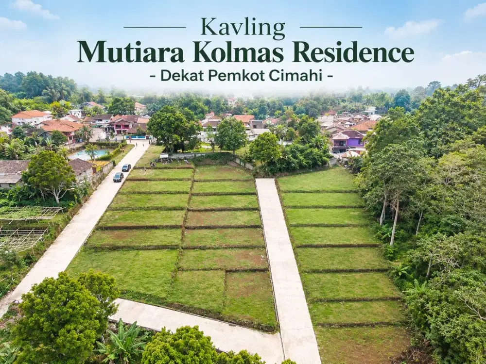 Dijual Tanah Kavling City View Terbaik - Cimahi Utara