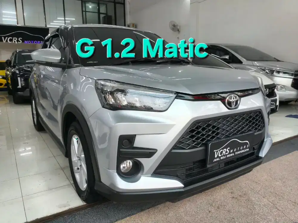 Toyota raize g 1.2 2022 silver reize a/t raise matic rais L surabaya
