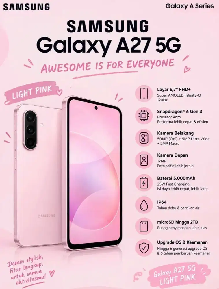 SAMSUNG GALAXY A27 8/256Gb