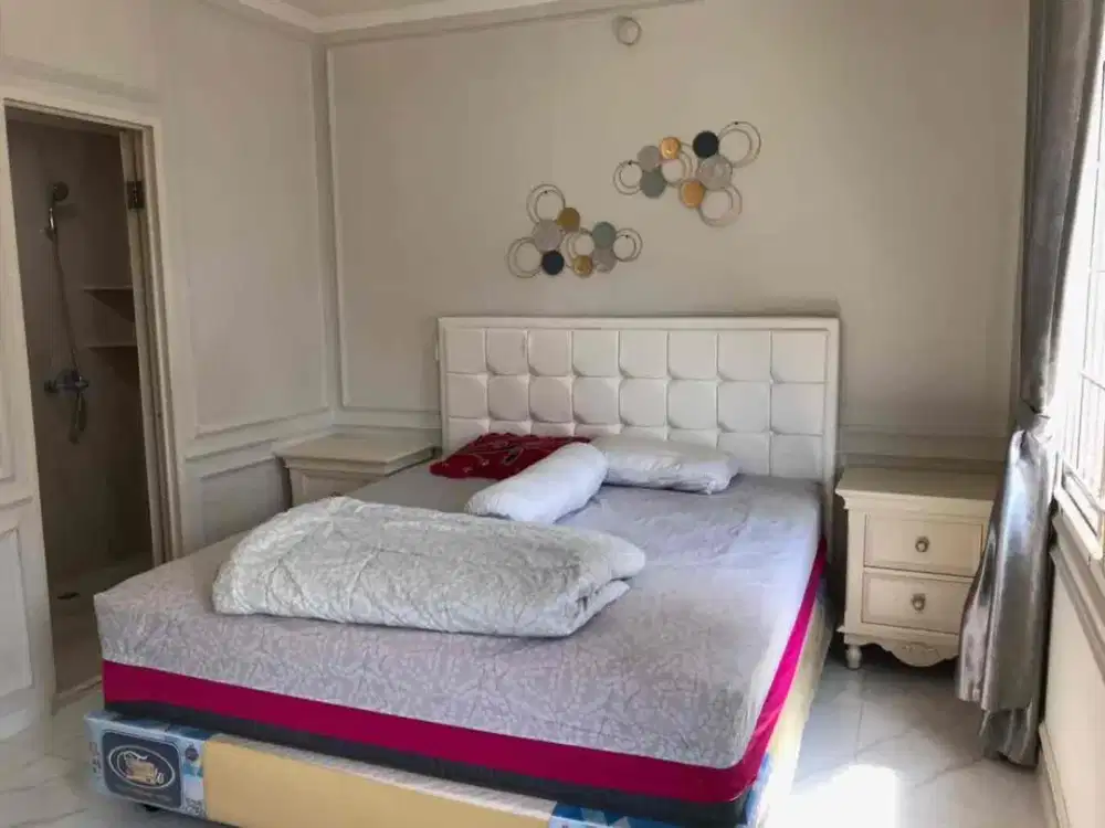 Disewakan apartemen gading mediterania full furnish bulanan tahunan 3 kamar