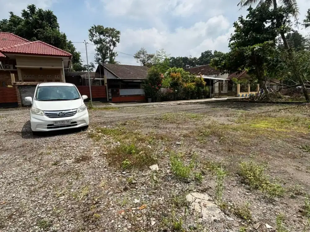 Tanah SHM 10 Menit Tol Trihanggo Jogja, Strategis Jl Purbaya