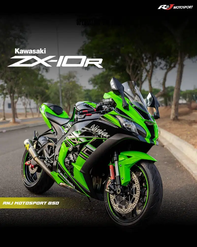 Kawasaki ZX10R ZX 10 R ZX636 ZX6R Nik 2017 Knalpot Arrow