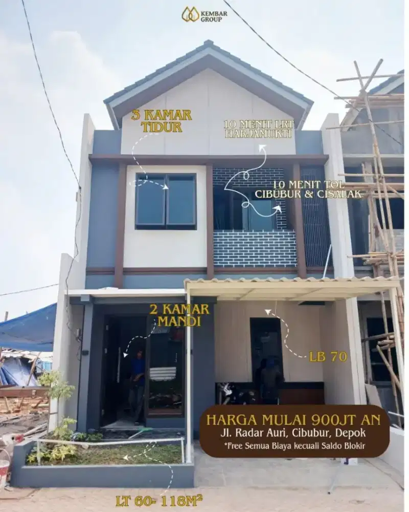 Rumah Dengan Banyao Fasum Cukup Gaji 15