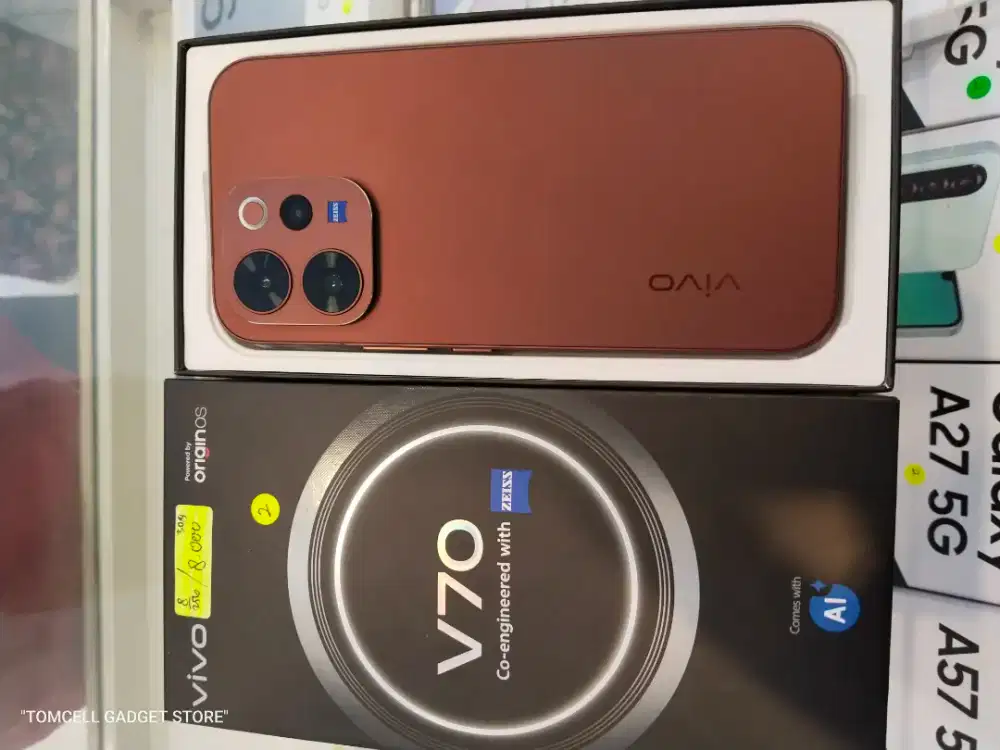 Vivo V70 5g 8/256 second lengkap normal semua