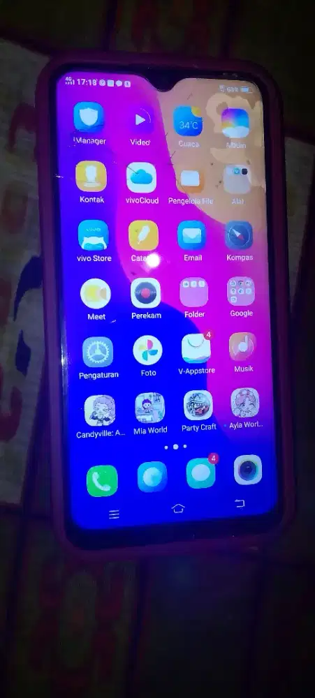 Vivo y91c ram 2/32 normal minus liat foto