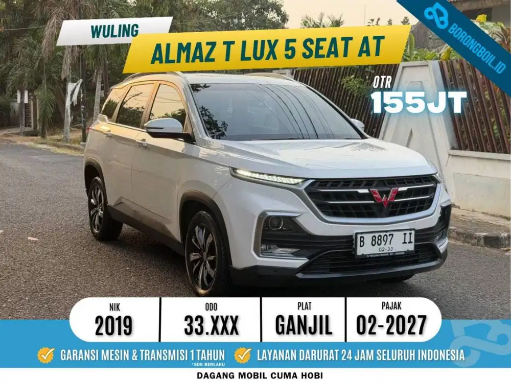 Wuling Almaz 1.5 T Lux CVT 5 Seat 2019 Putih