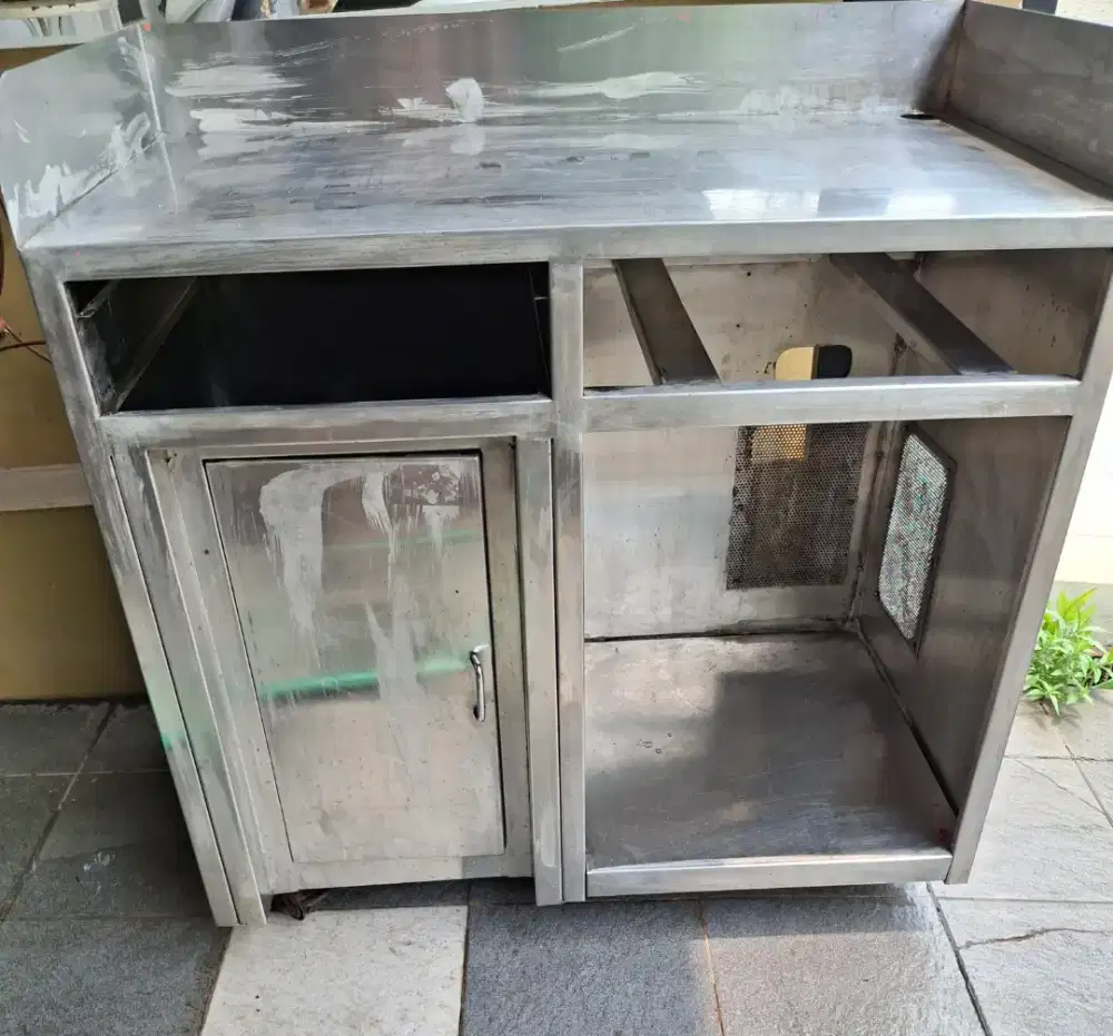 Meja stainless keren