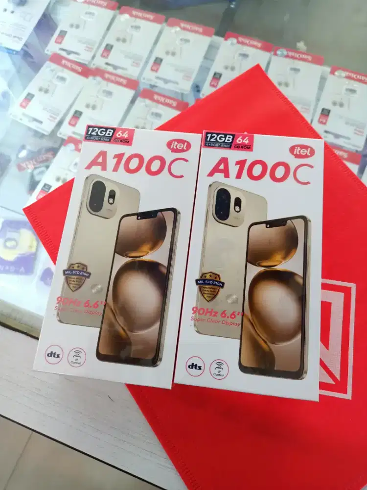 Itel a100c ram 4/64 BARU (SEGEL)