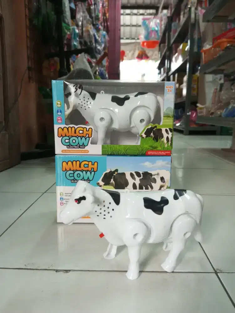 Mainan Anak Sapi batre