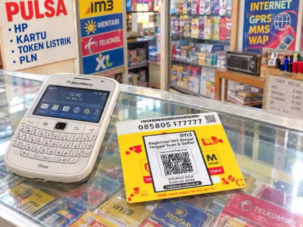 (bisa COD) Nomor CANTIK kartu INDOSAT IM3 HOKI PANCA 77777