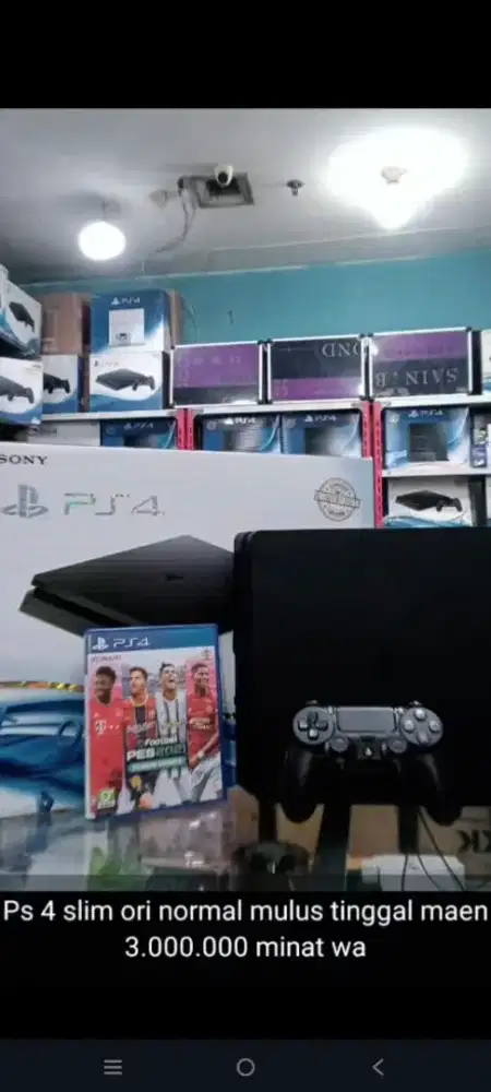 Monggo ready ps 4 slim