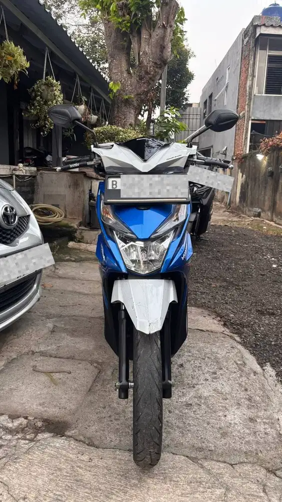 Honda Beat 2019 Techno Blue White Pajak Panjang Pemakaian Pribadi