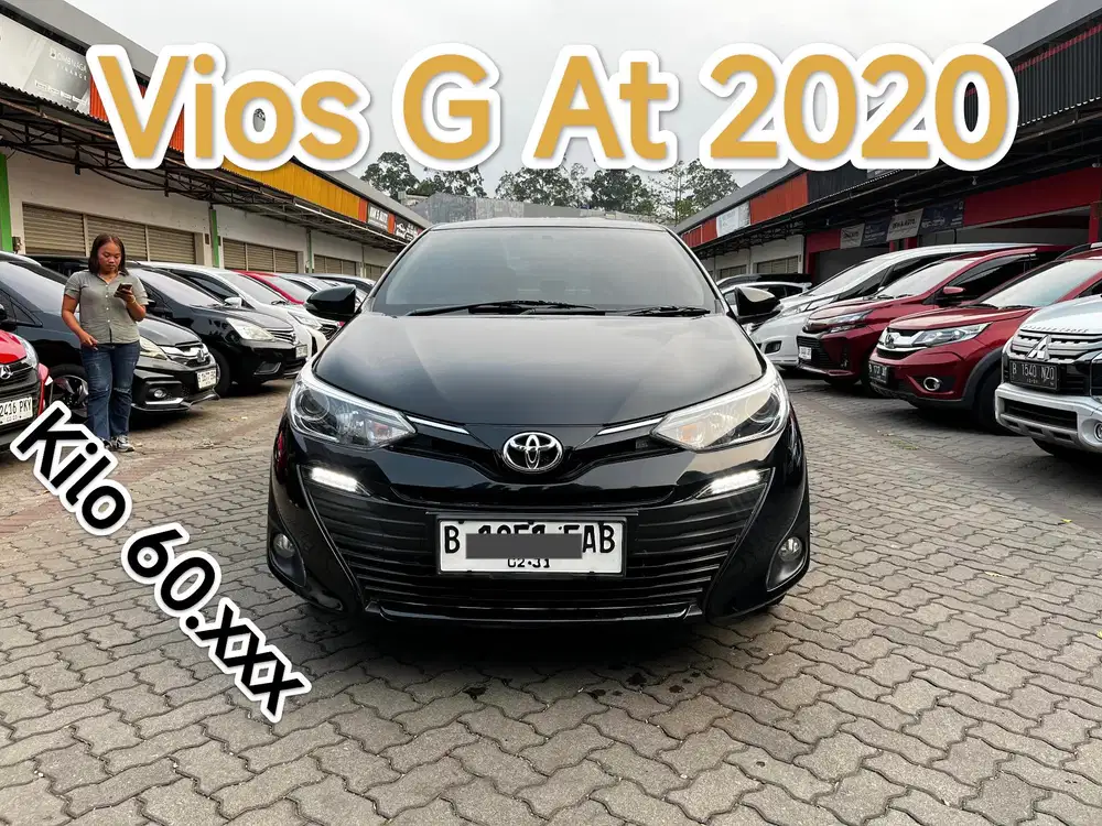 5JT ALL NEW VIOS G AT 2020 FACELIFT BLACK EDITION RARE !!